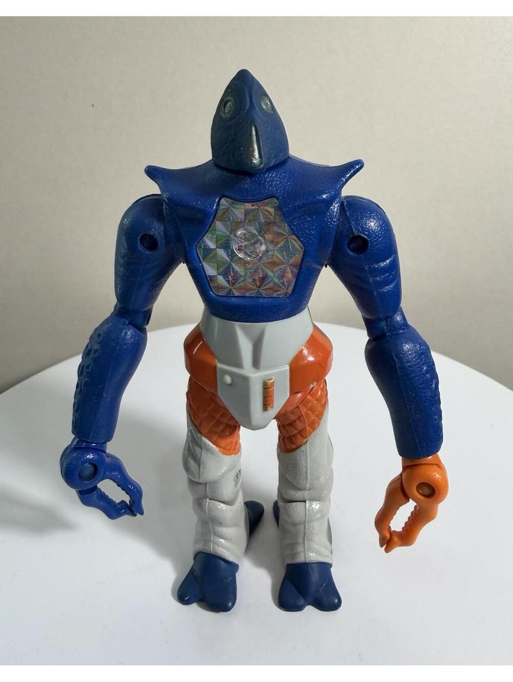 Vintage Raygoth Power Lords Revell 1982 Action Figure Toy Goon Doom Blue Loose